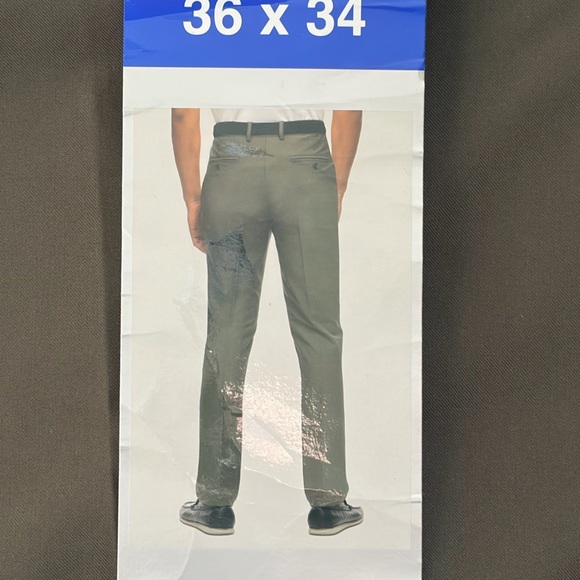 NEW Greg Norman Collection Men's Performance Classic Pants - OLIVE 36x34 - Picture 6 of 7